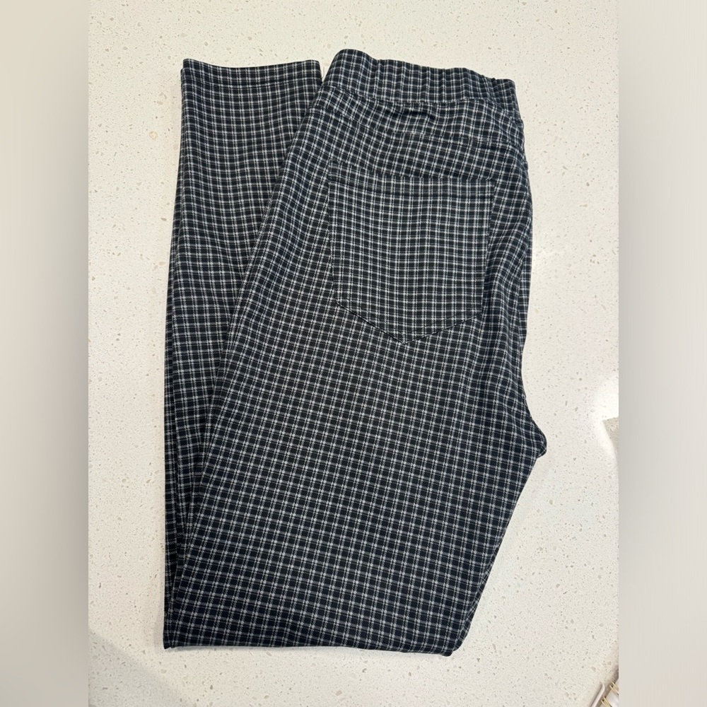 Sanctuary Black and White Checkered Skinny Pants